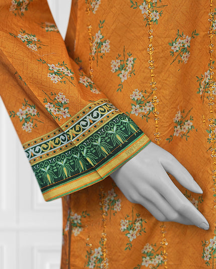 Embroidery-Printed-Trendy Kurti