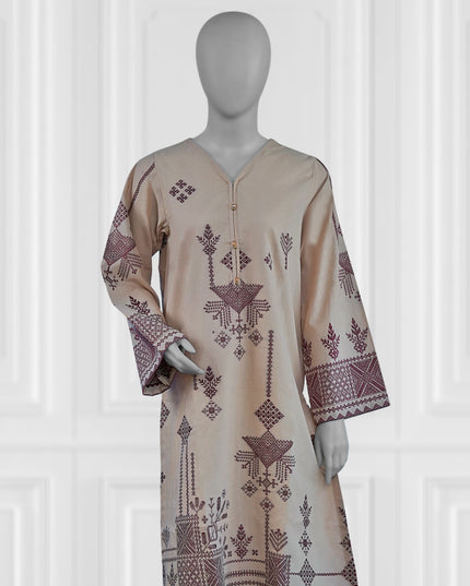 Embroidery Printed Everyday Kurti