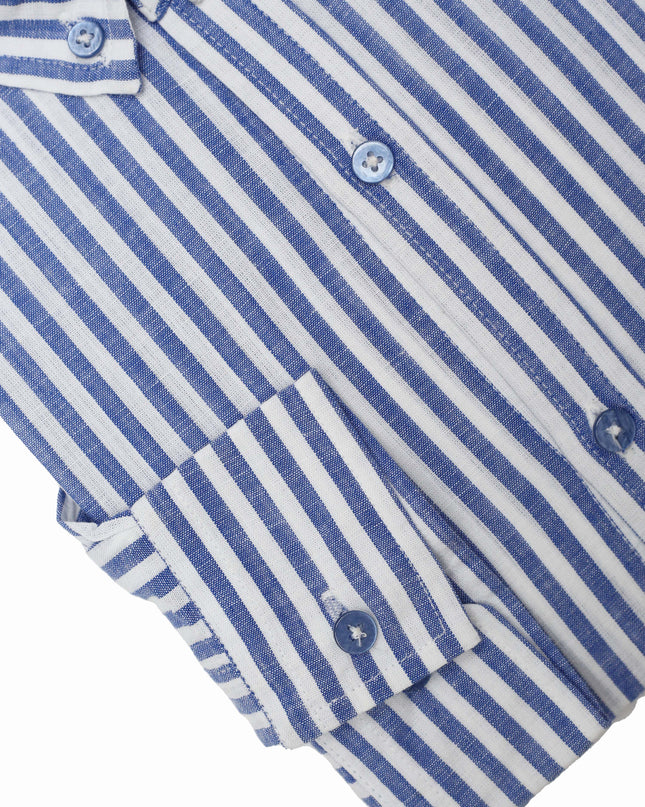 Men Casual Shirt Stripe