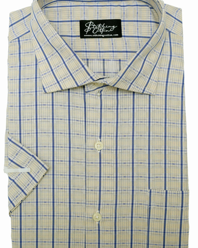 Men Formal Shirt Check