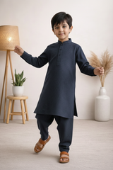 Gentle Men- Boy Blue Kameez Shalwar