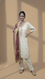 Embroidered 3 Pieces Khaddar