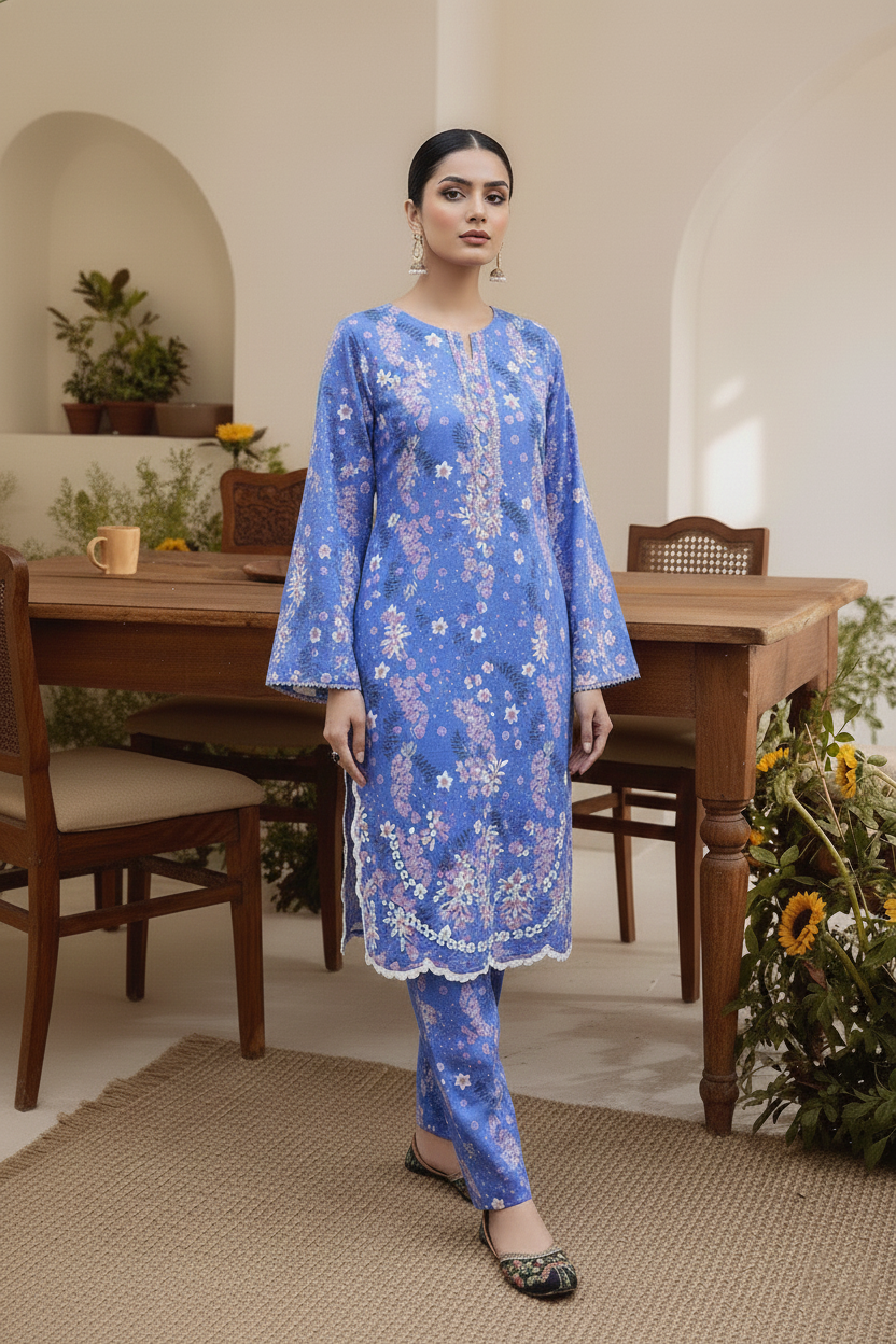 Embroidery 2 Pieces Lawn