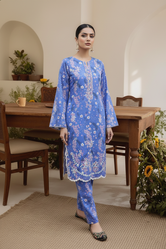 Embroidery 2 Pieces Lawn
