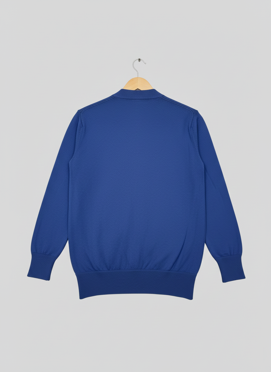 Cotton Cardigan – Navy