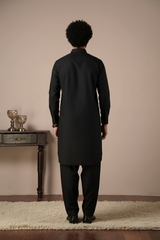 Men’s Classic Black Shalwar Kameez