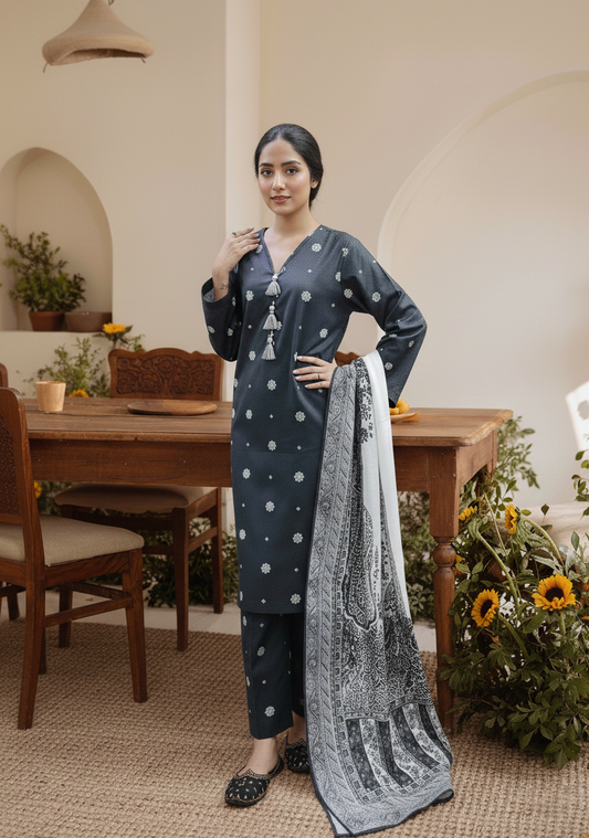 Printed 3 Pieces Lawn