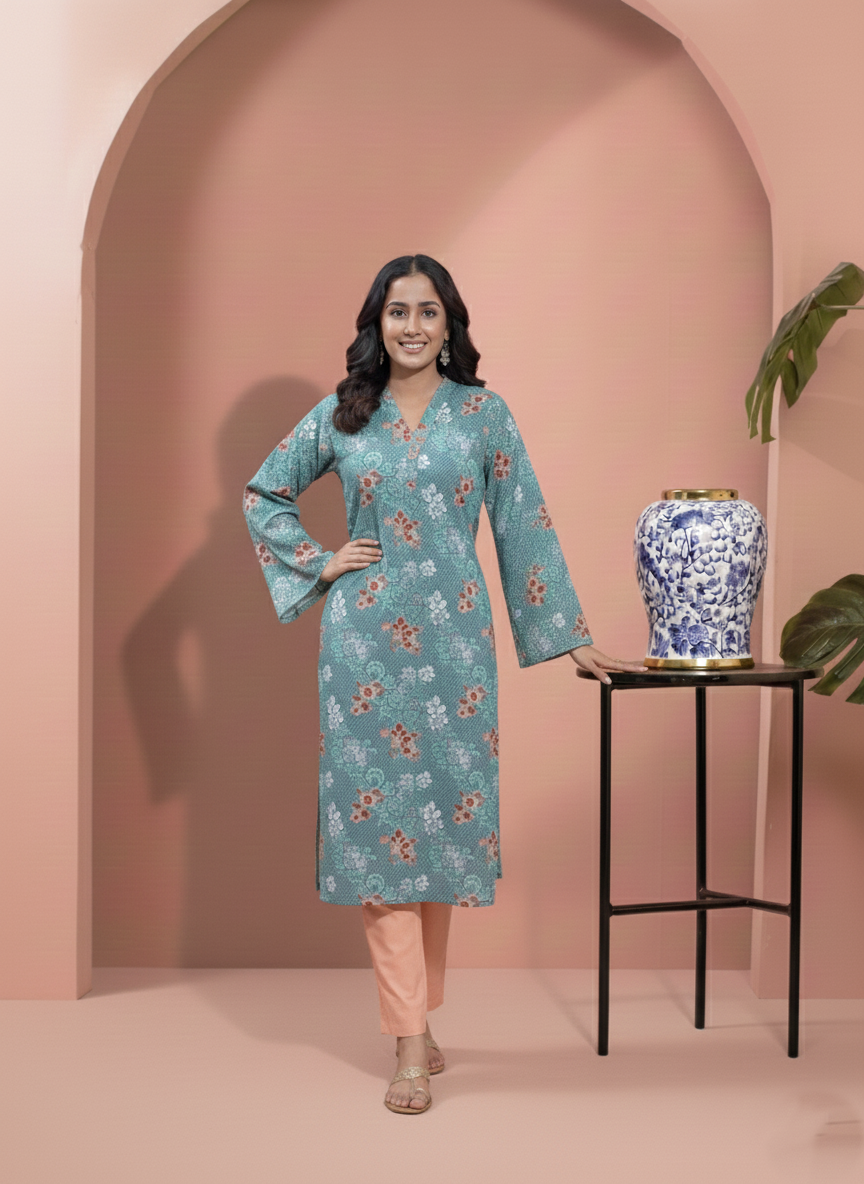 Printed 3 Pieces Khaddar