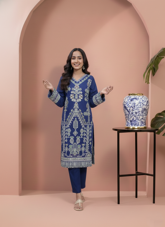 Embroidery 3 Pieces Khaddar