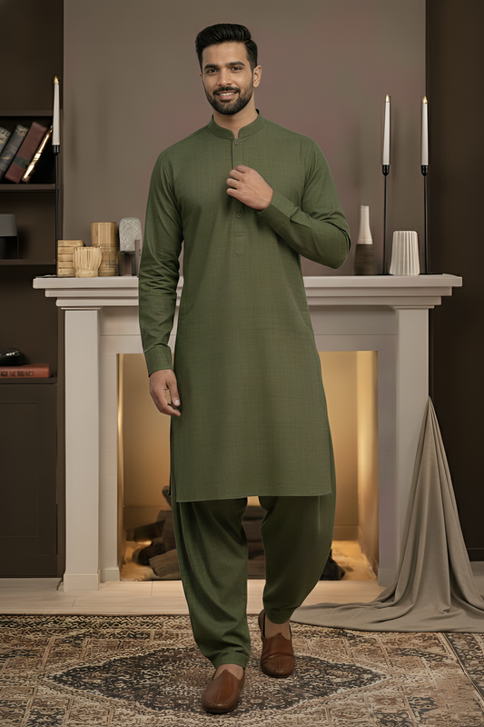 Vintage-Sandy Kameez Shalwar