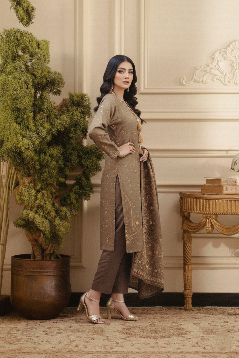 Printed 3 Pieces Lawn