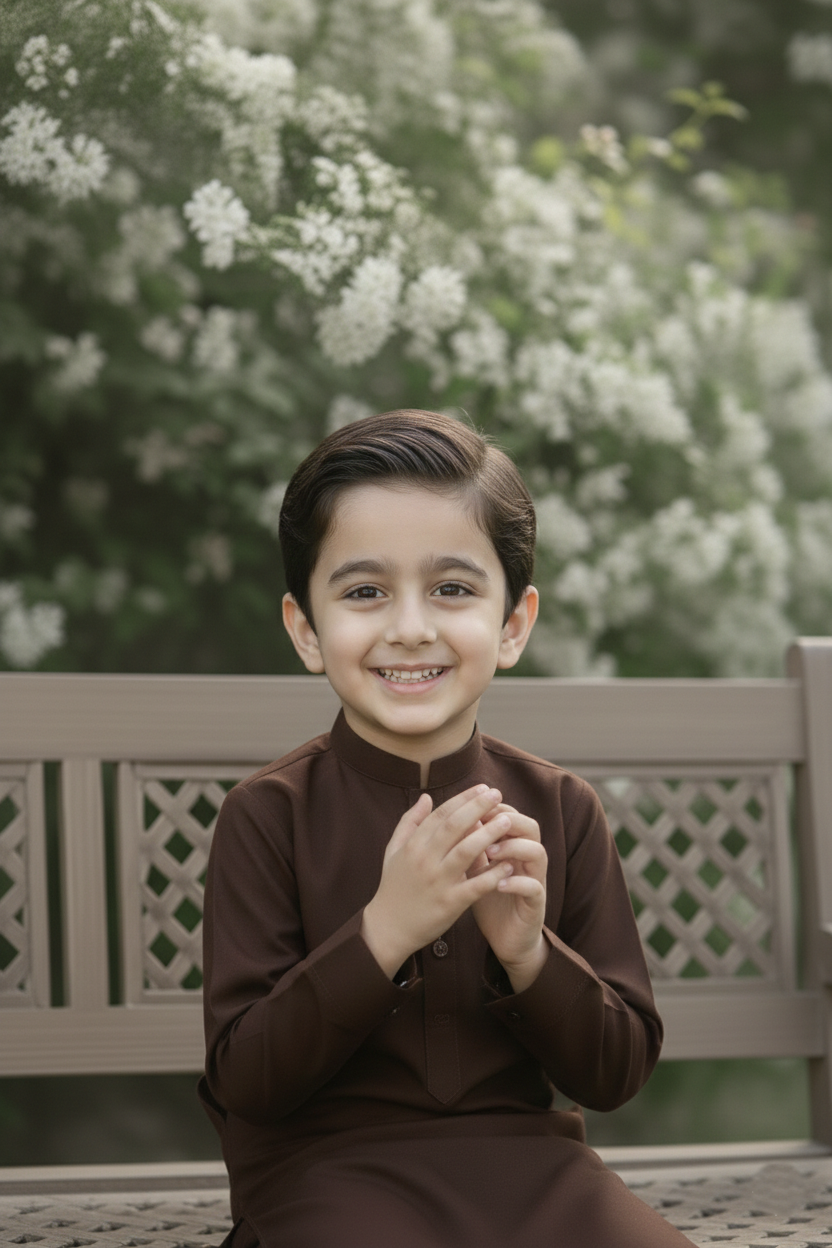Sugarcan- Boy Chocolate Kameez Shalwar