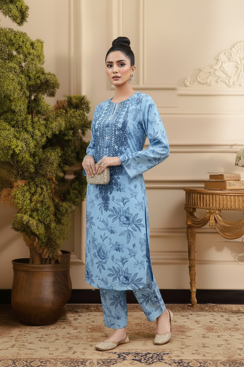 Embroidery 2 Pieces Lawn