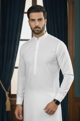 Inspiration-White Kameez Shalwar