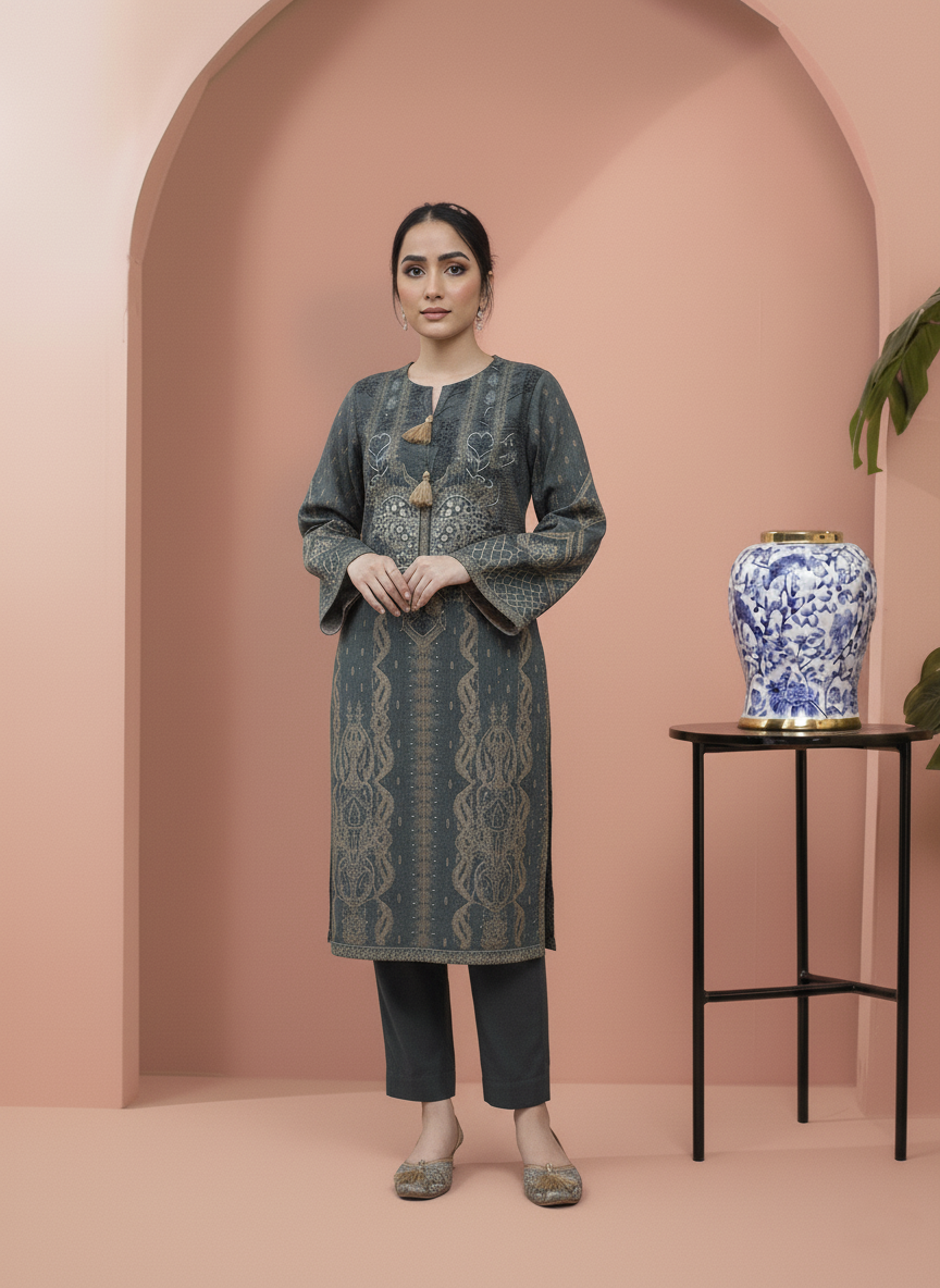 Printed 3 Pieces Khaddar