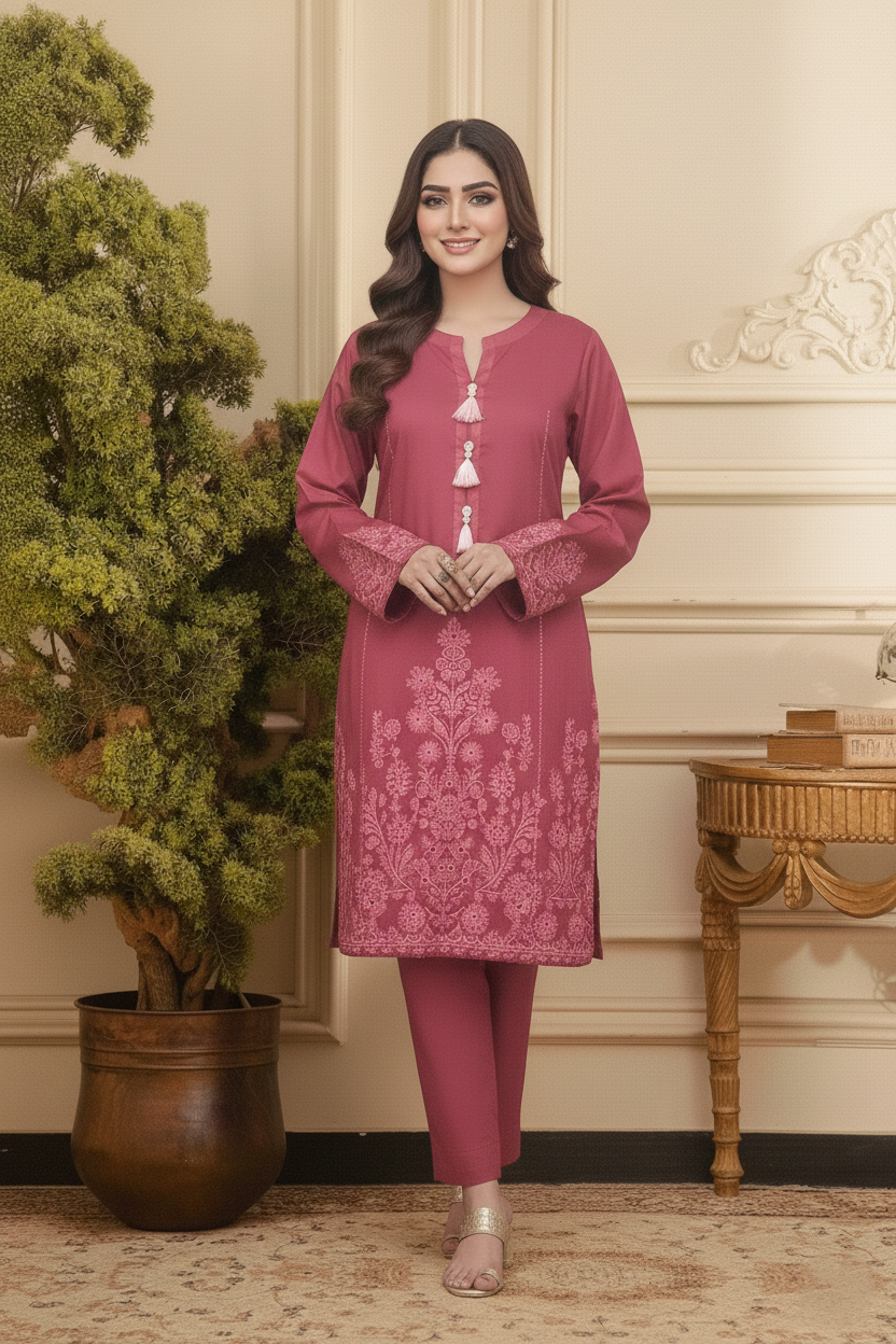 Embroidery 3 Pieces Lawn