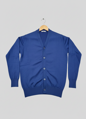Cotton Cardigan – Navy