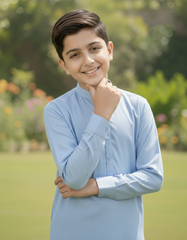 Comfort - Boy Sky Blue Kameez Shalwar