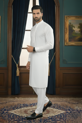 Inspiration-White Kameez Shalwar