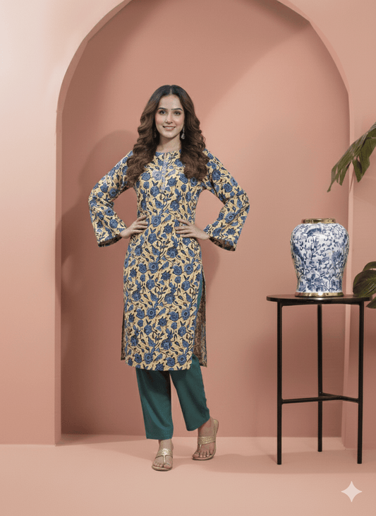 Printed 3 Pieces Khaddar