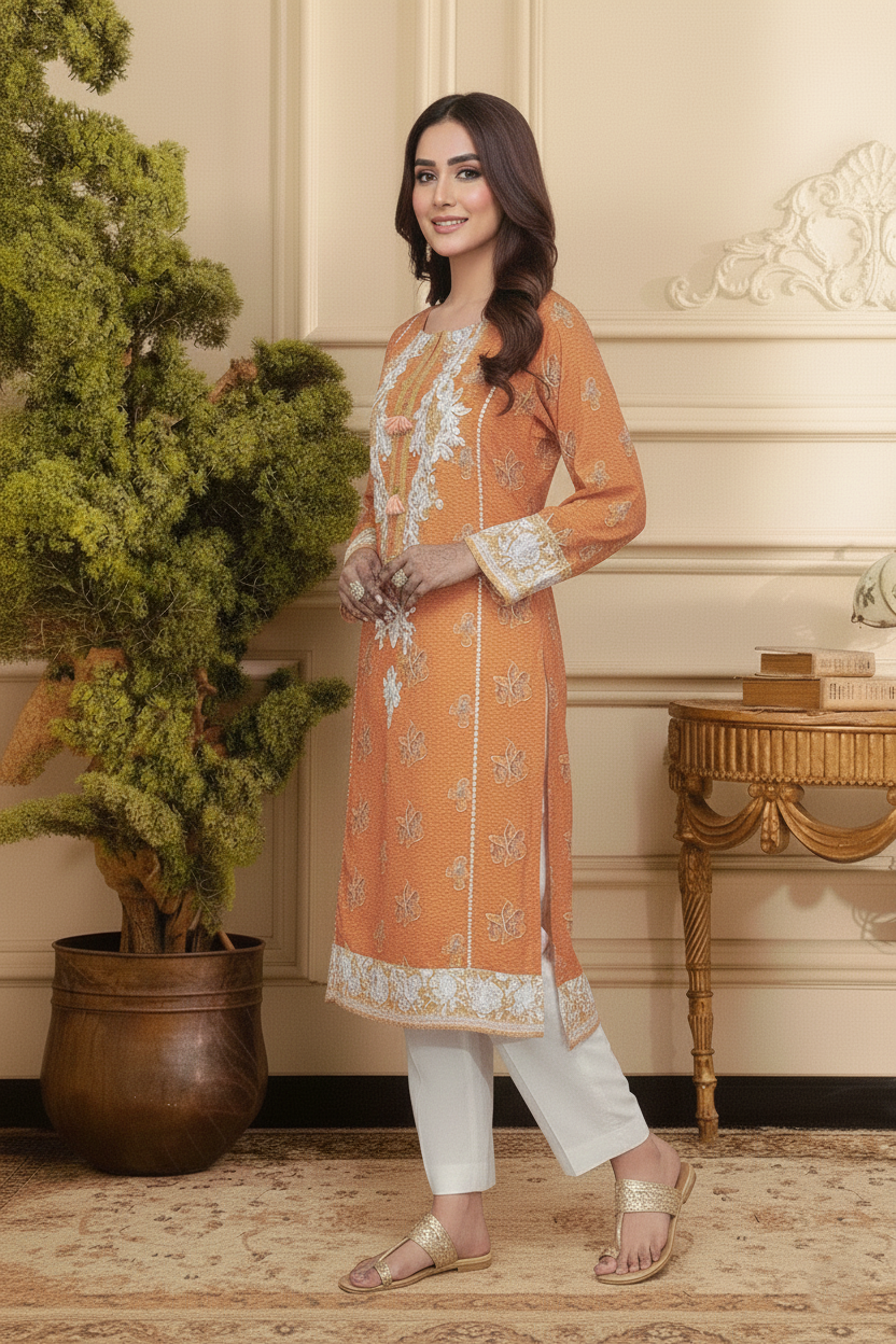 Embroidery 3 Pieces Lawn