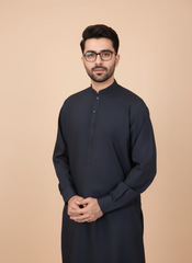 Men’s Classic Navy Shalwar Kameez