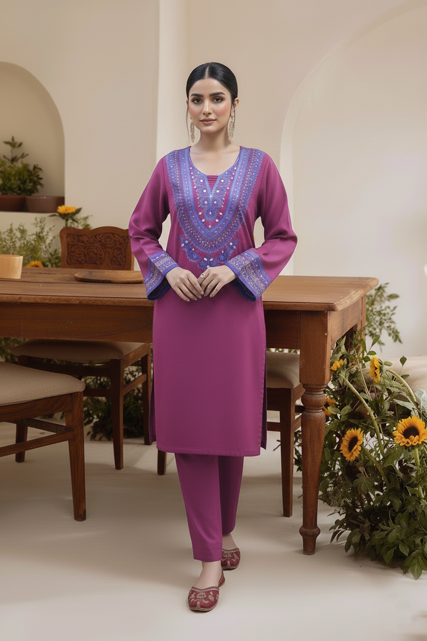 Embroidery 2 Pieces Khaddar