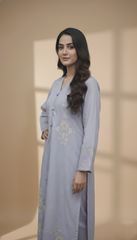 Embroidered 3 Pieces Cotton