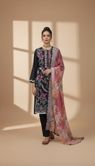 Embroidered 3 Pieces Cotton