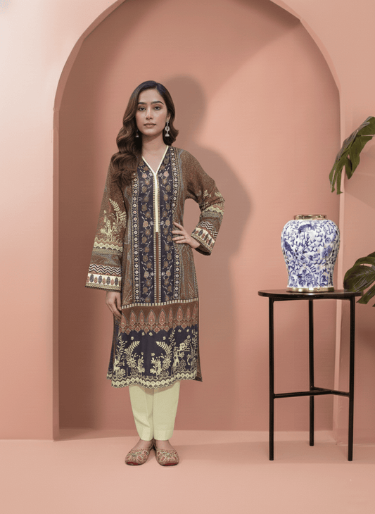 Printed 3 Pieces Khaddar