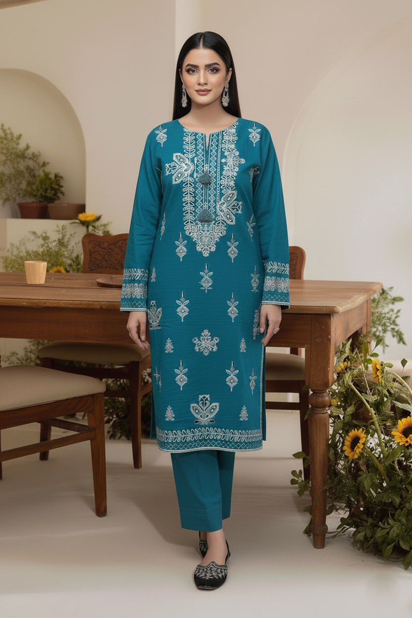 Embroidery 3 Pieces Khaddar