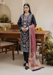 Embroidered 3 Pieces Cotton