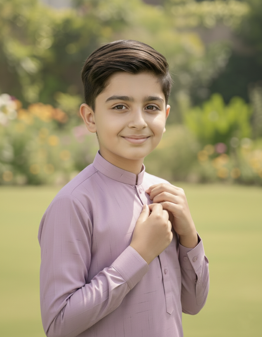 Comfort - Boy Light Peach Kameez Shalwar