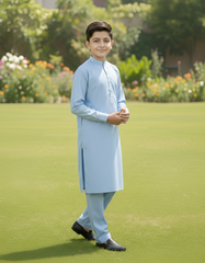 Comfort - Boy Sky Blue Kameez Shalwar