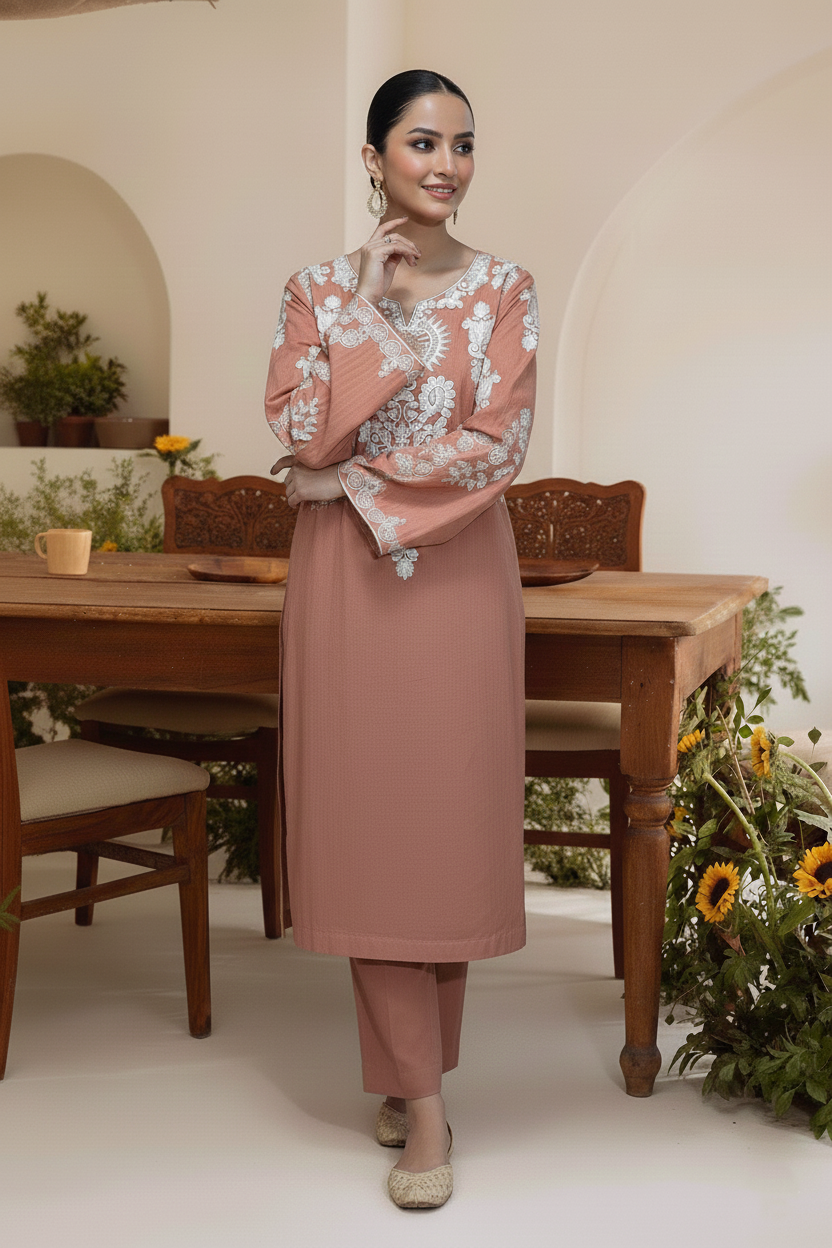 Embroidery 2 Pieces Khaddar