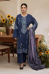 Embroidery 3 Pieces Khaddar