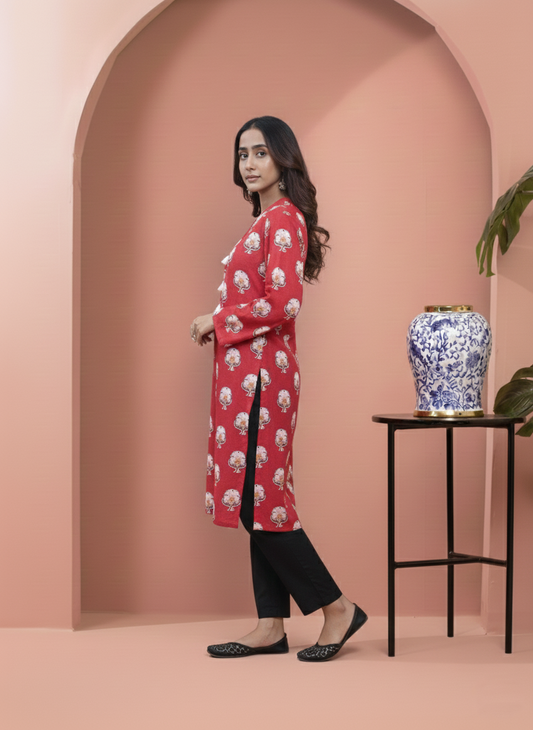 Printed 3 Pieces Khaddar