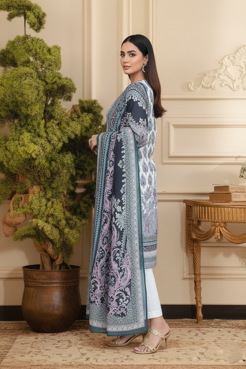 Printed 3 Pieces Lawn