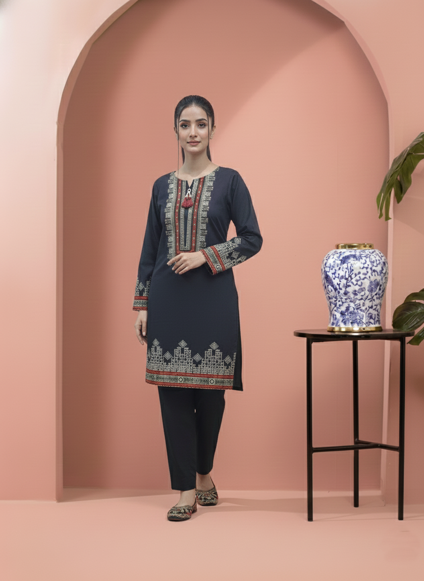 Embroidery 3 Pieces Khaddar