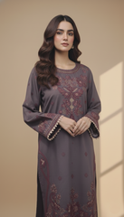 Embroidered 3 Pieces Khaddar