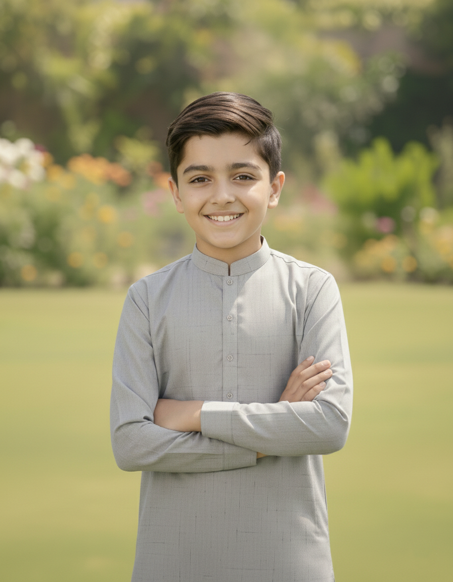 Comfort - Boy Grey Kameez Shalwar