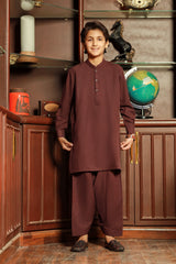 Rain Bow- Boy White Kameez Shalwar