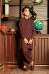 Rain Bow- Boy White Kameez Shalwar