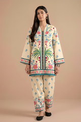 WPLU-02 Printed lawn 2-Pcs Unstitched