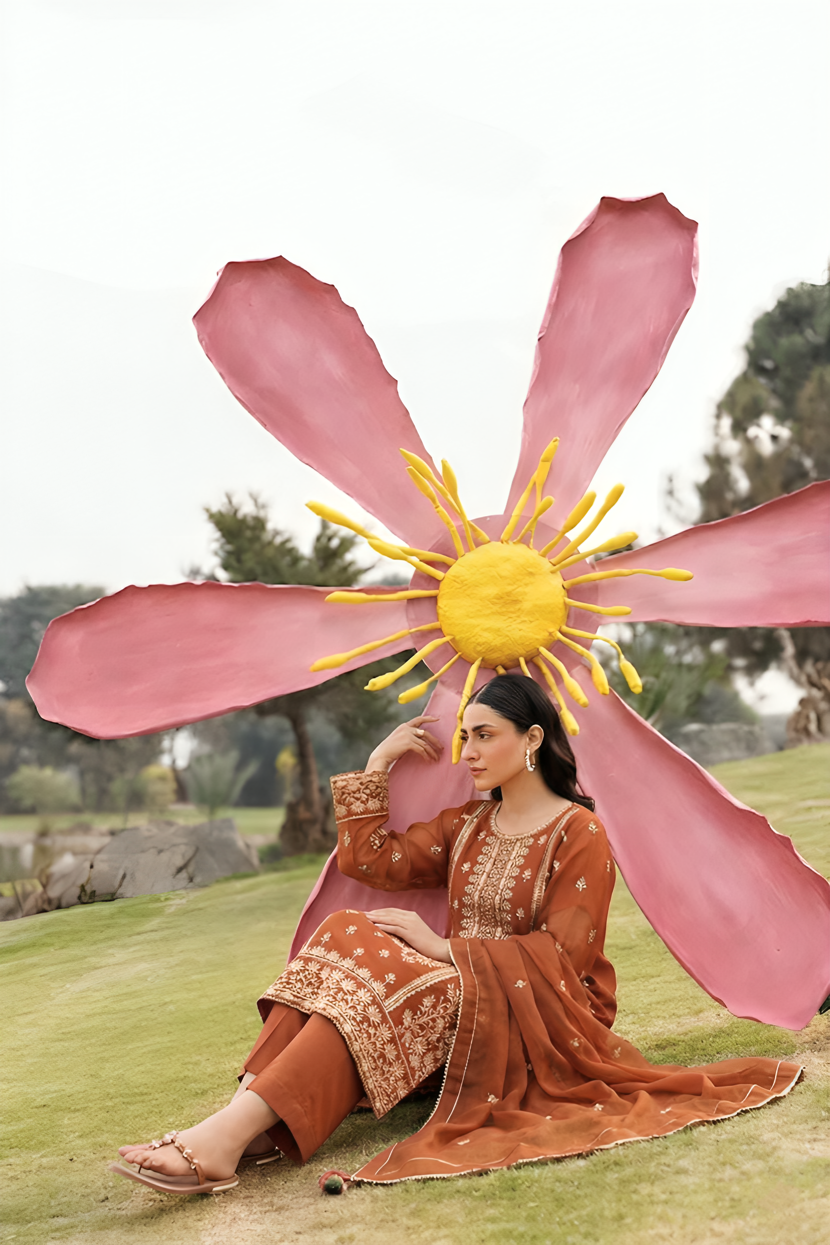 WFCU-01 Formal Embroidery Chiffon Unstitched 3-PCS