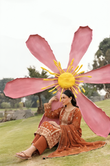 WFCU-01 Formal Embroidery Chiffon Unstitched 3-PCS