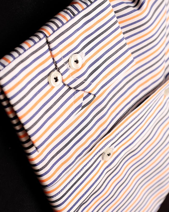 Men Casual Shirt Stripe