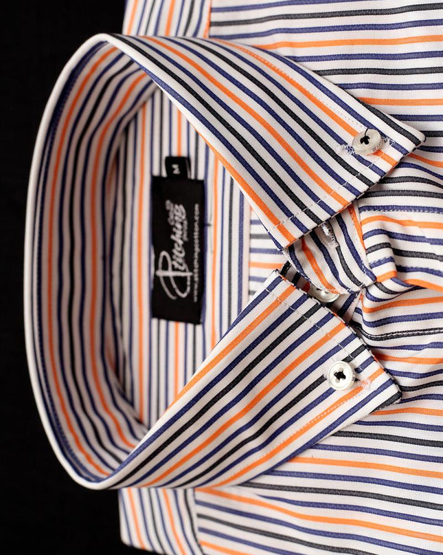 Men Casual Shirt Stripe