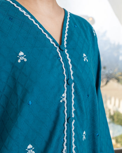Women Embroidered 2 Pcs Suit