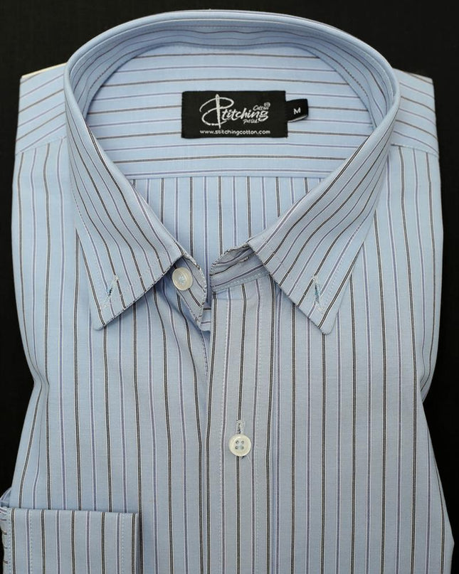 Men Casual Shirt Stripe
